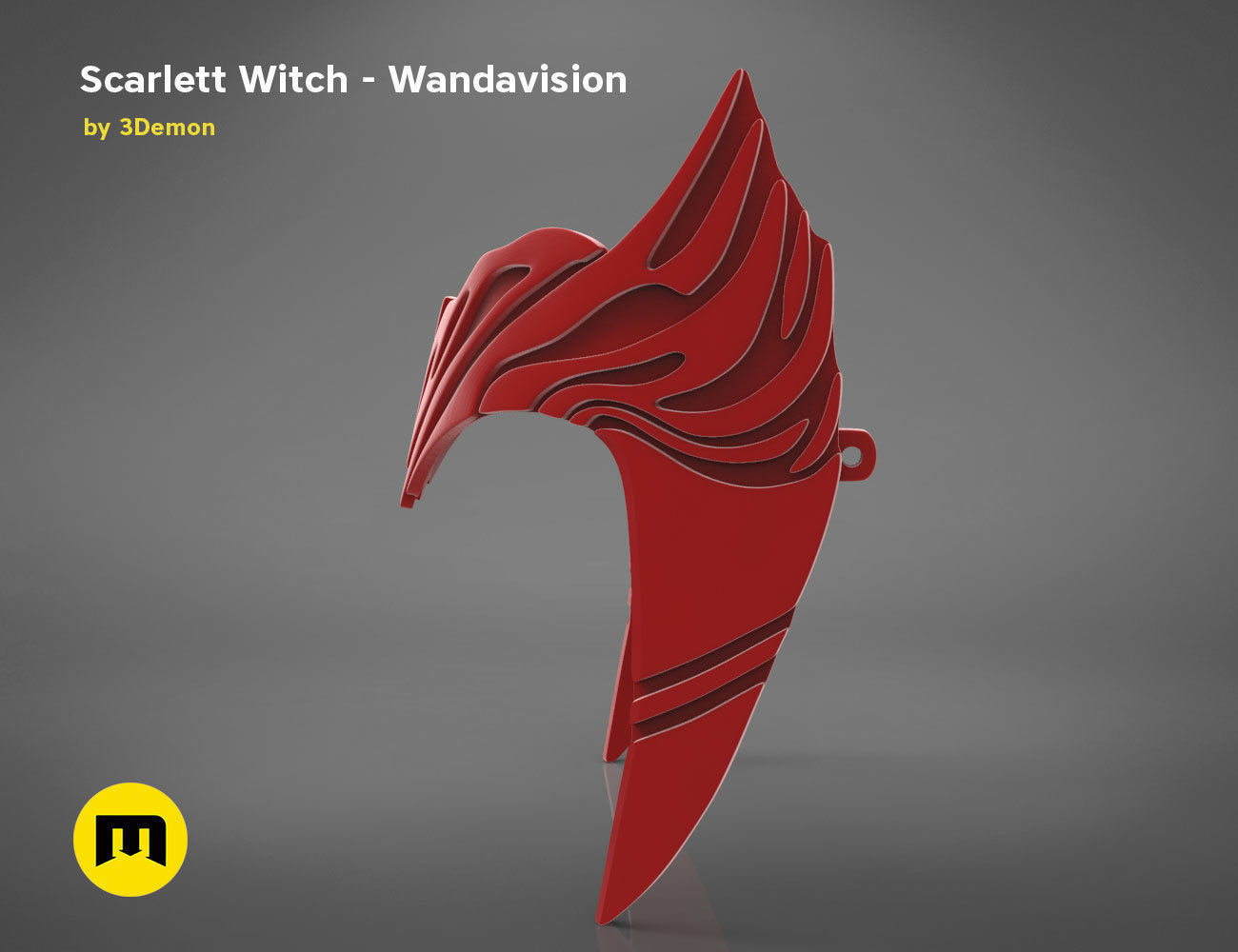Scarlet Witch Headpiece 3D print model_6