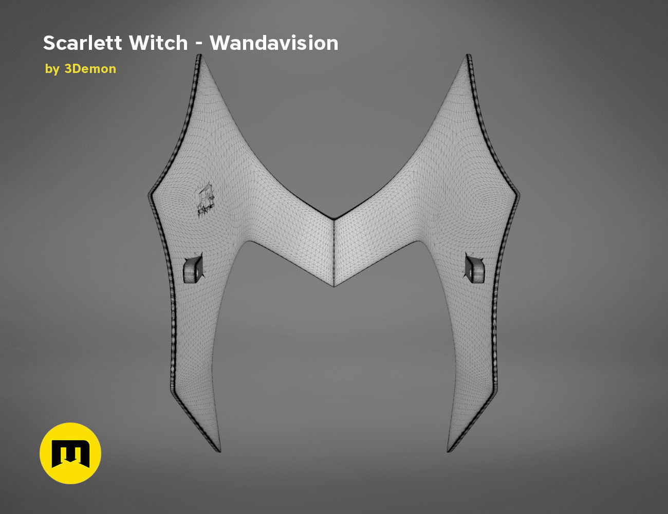 Scarlet Witch Headpiece 3D print model_10