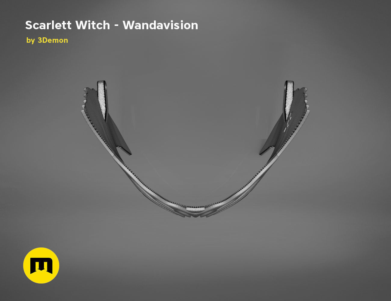 Scarlet Witch Headpiece 3D print model_16