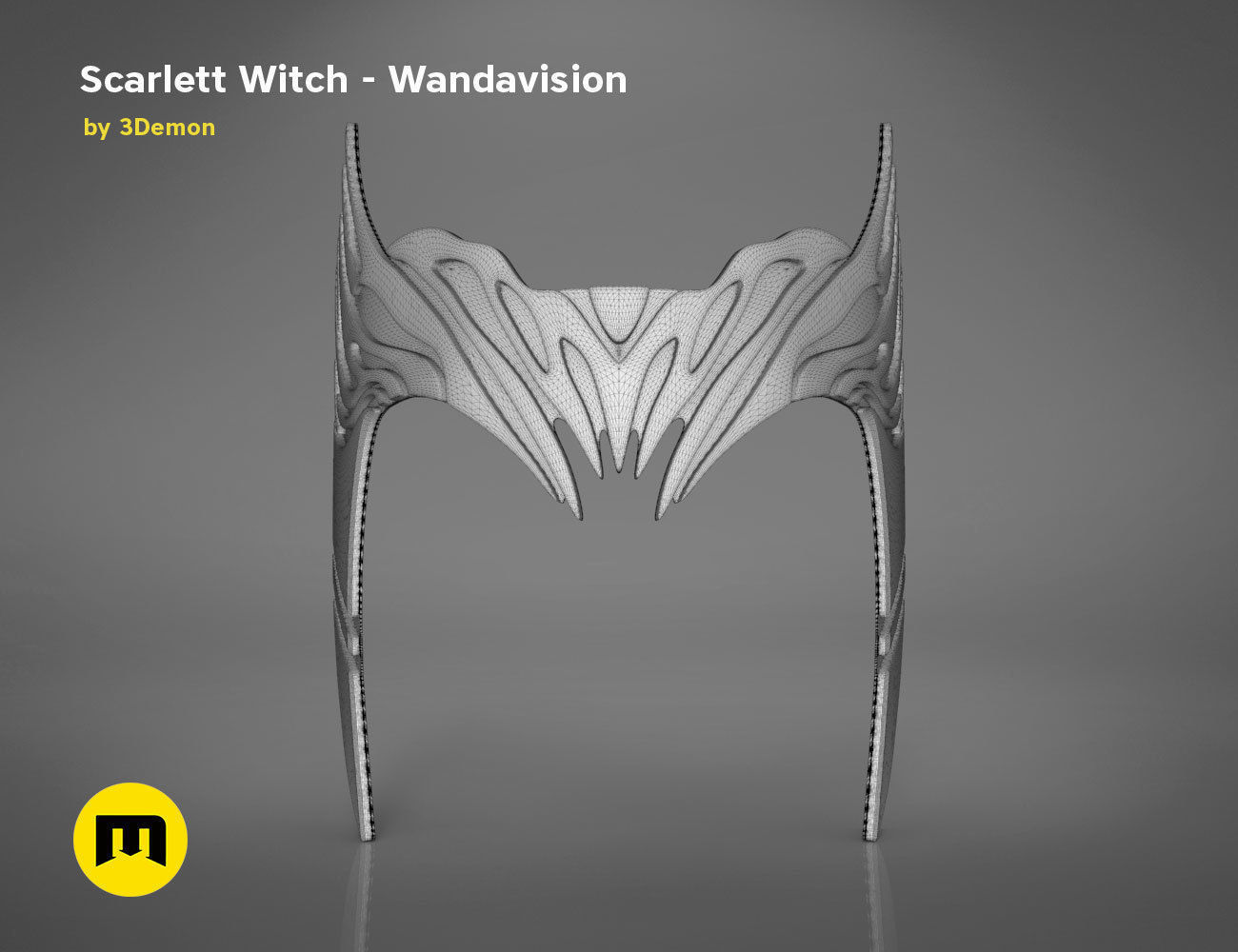 Scarlet Witch Headpiece 3D print model_11