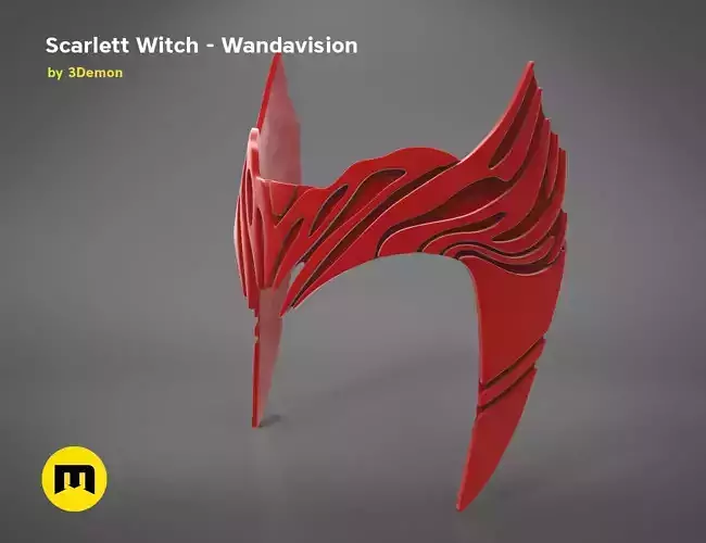 Scarlet Witch Headpiece 3D print model