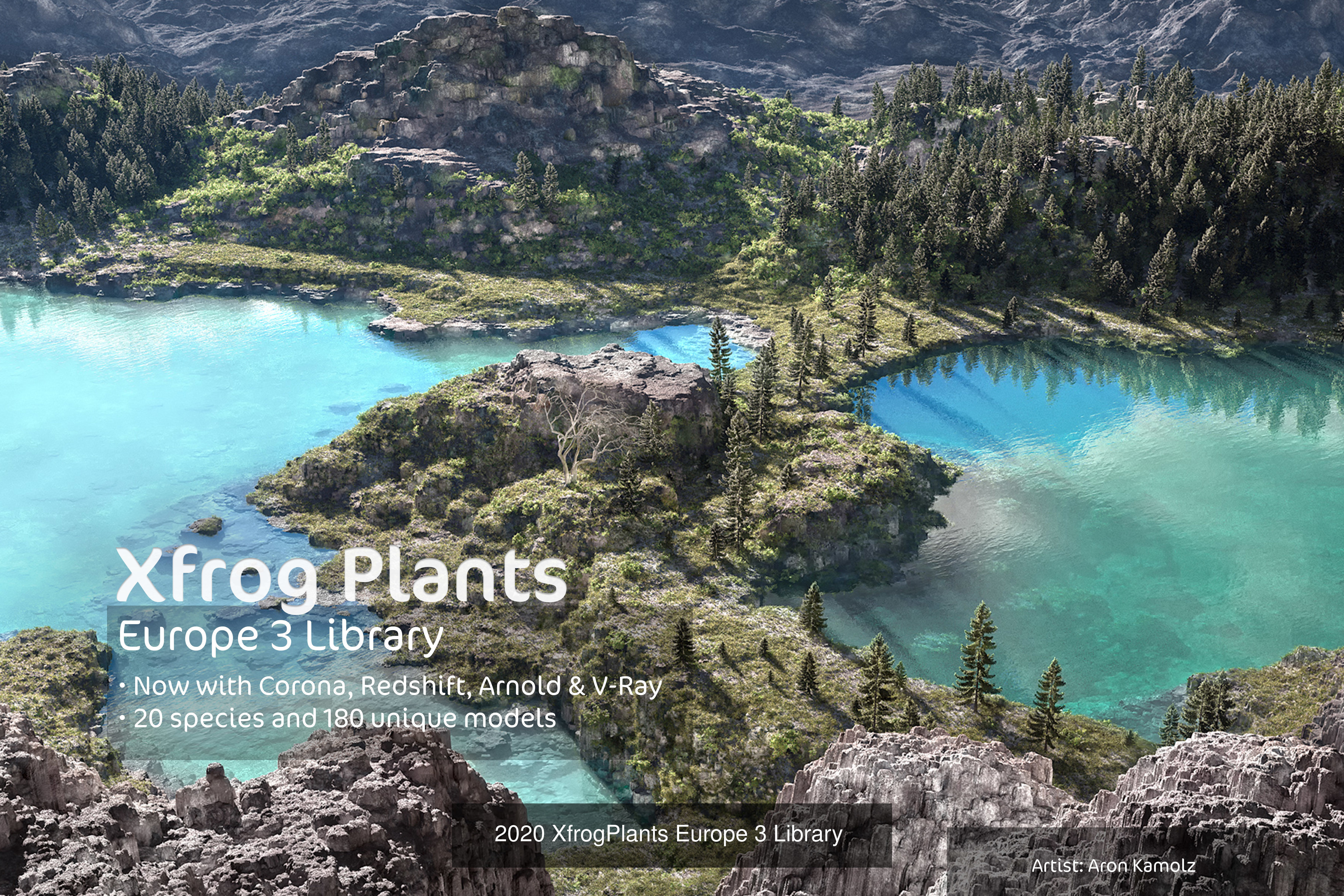 XfrogPlants Volume 2 3D Model Collection_2