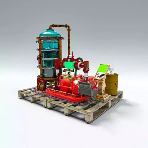 Sky Fy  Generator 3d model Low-poly 3D model