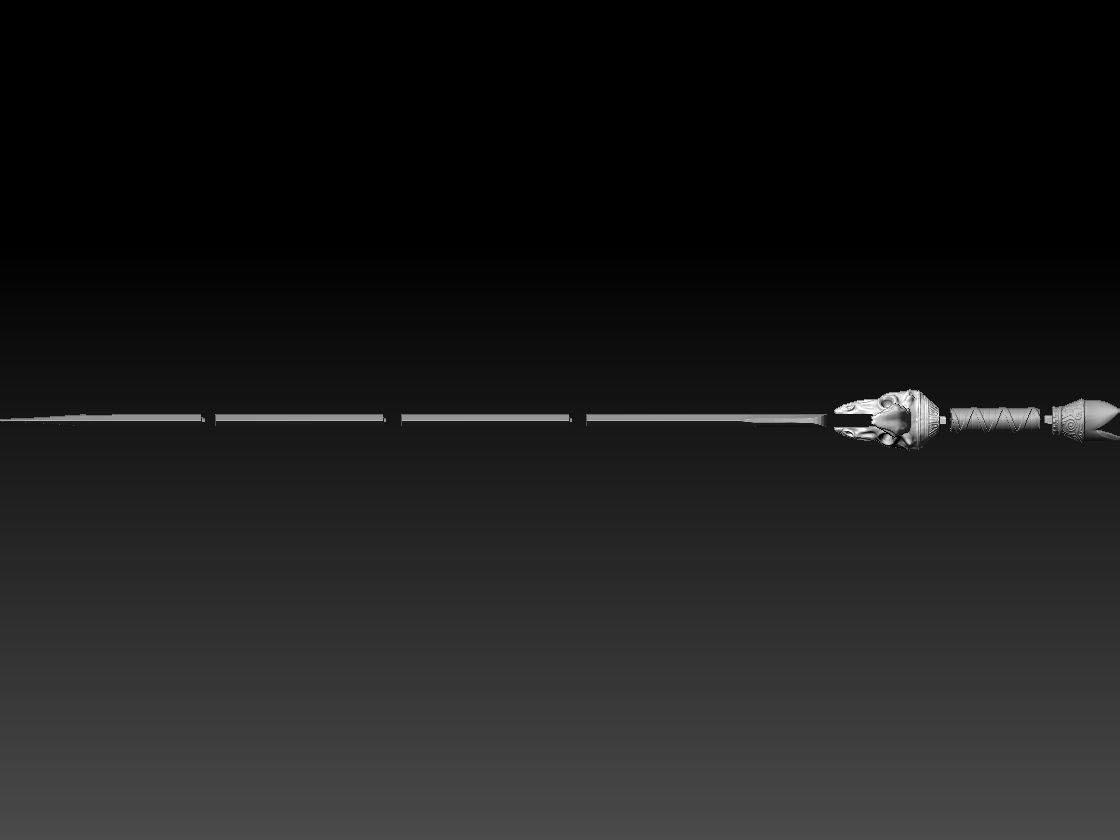 Conan Sword - Real Size - Conan The Barbarian 3D print model_14