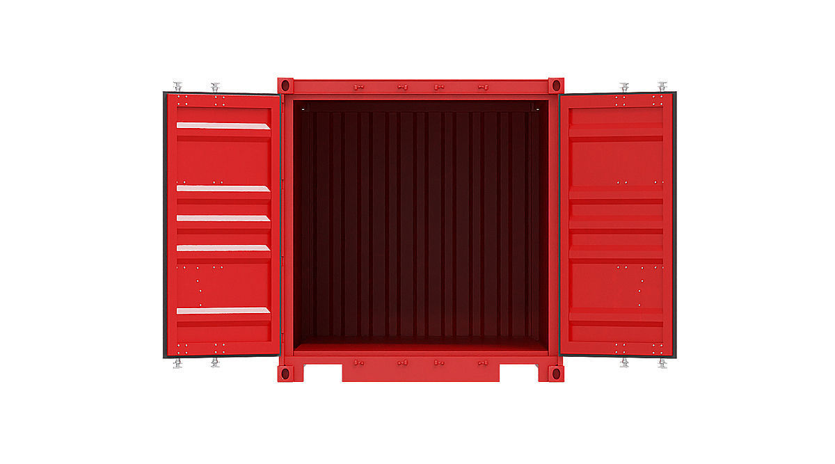 Shipping Container BLENDER 3D Model Cycles 3D model_2