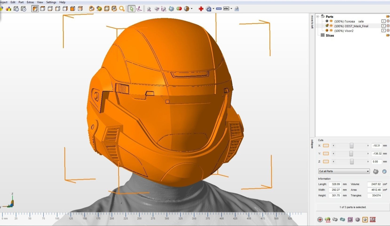 Halo ODST Helmet 3D print model_30