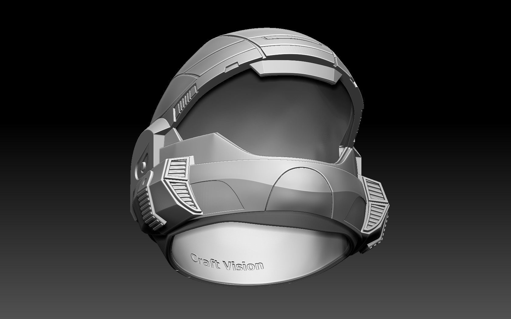 Halo ODST Helmet 3D print model_15