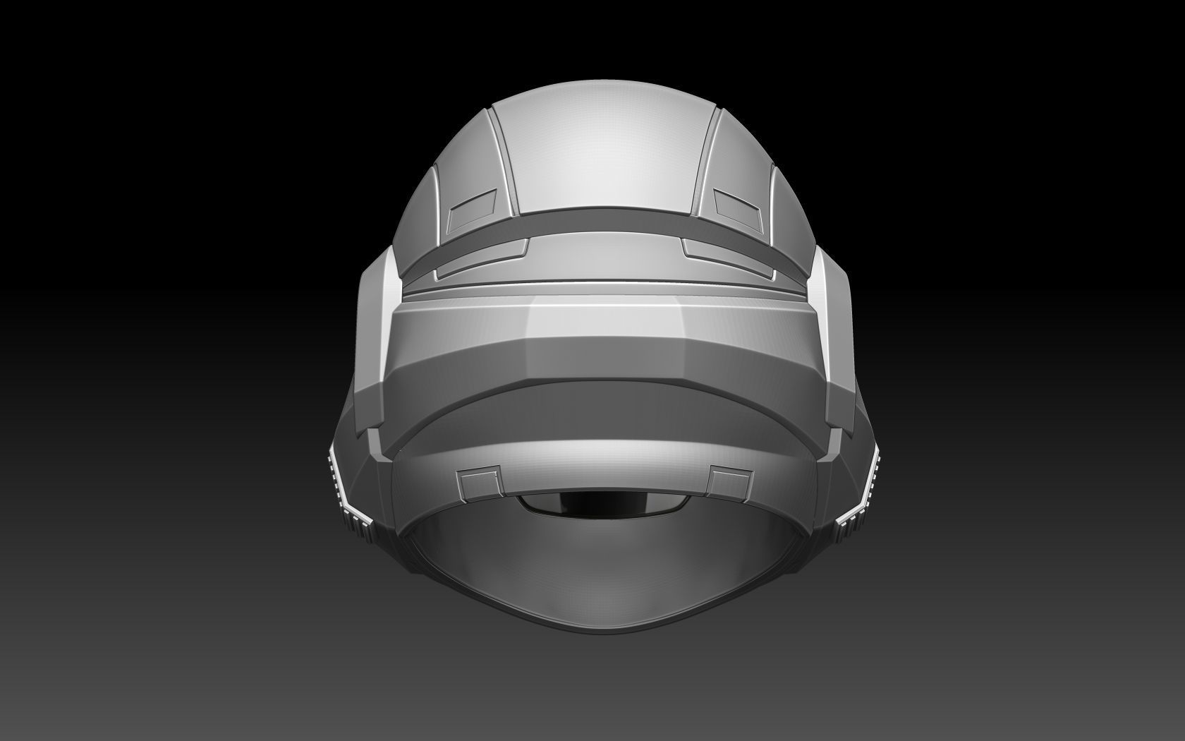 Halo ODST Helmet 3D print model_28
