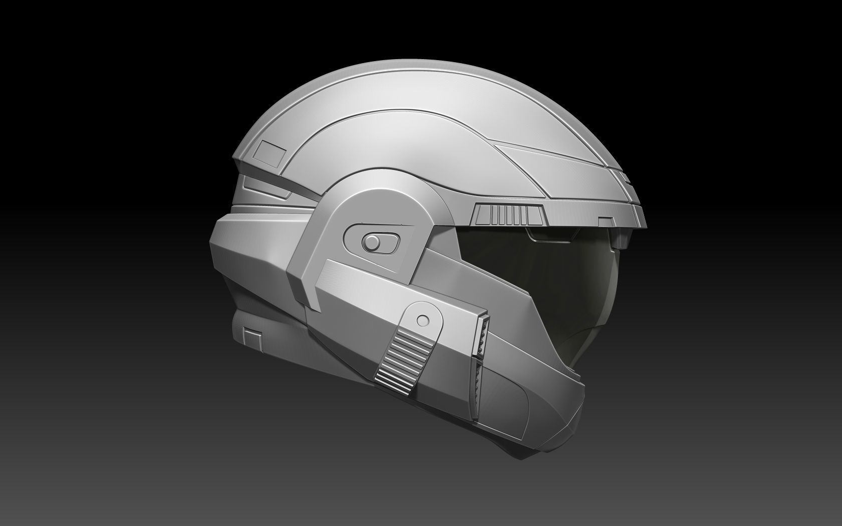 Halo ODST Helmet 3D print model_26