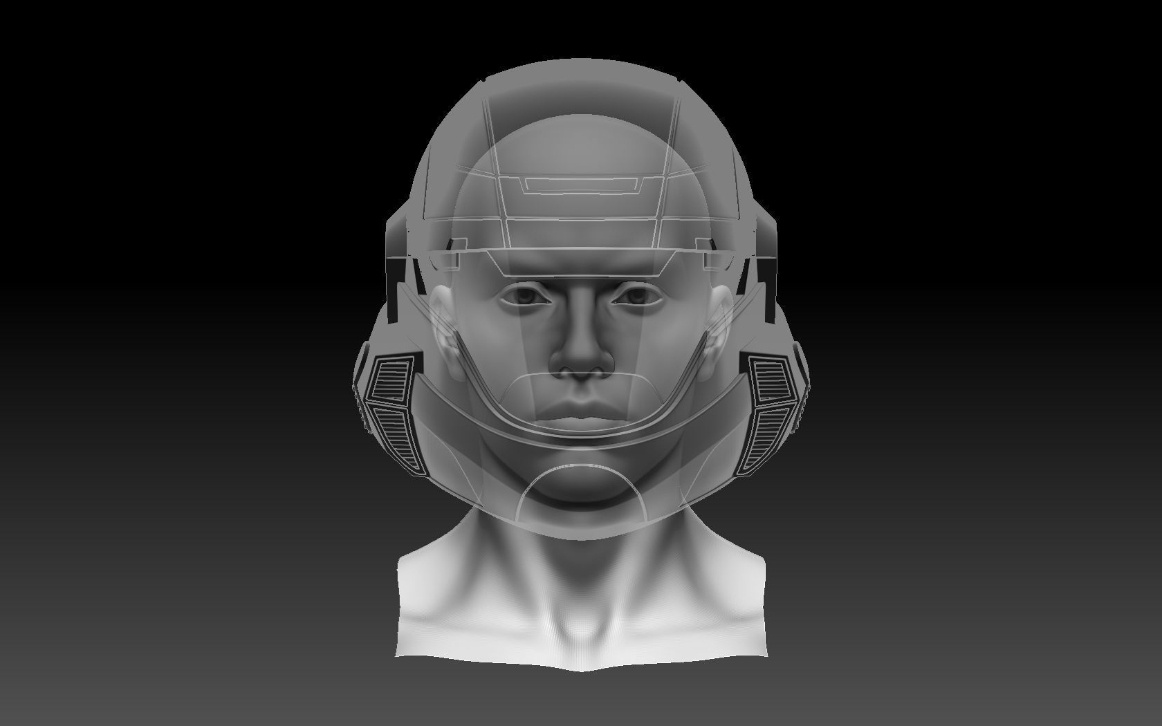 Halo ODST Helmet 3D print model_11