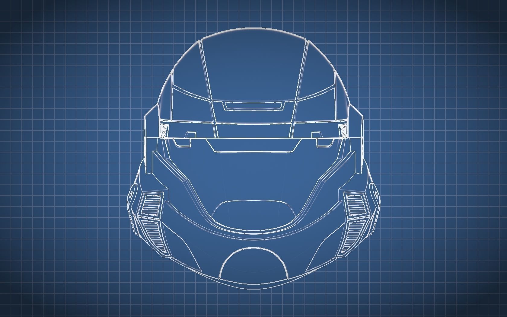 Halo ODST Helmet 3D print model_21