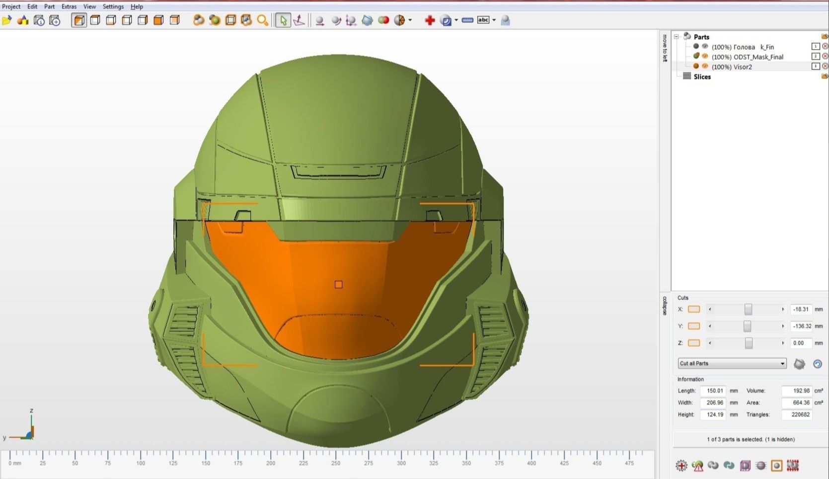Halo ODST Helmet 3D print model_29