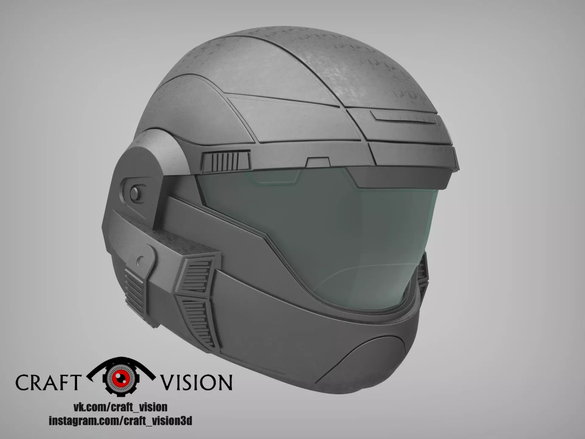 Halo ODST Helmet 3D print model_0