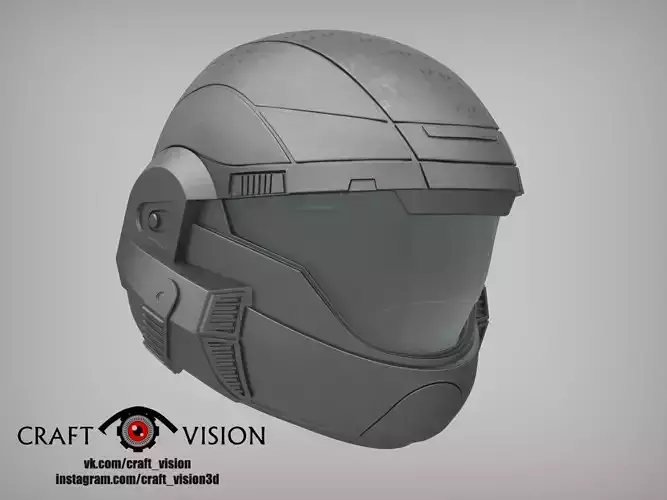 Halo ODST Helmet 3D print model