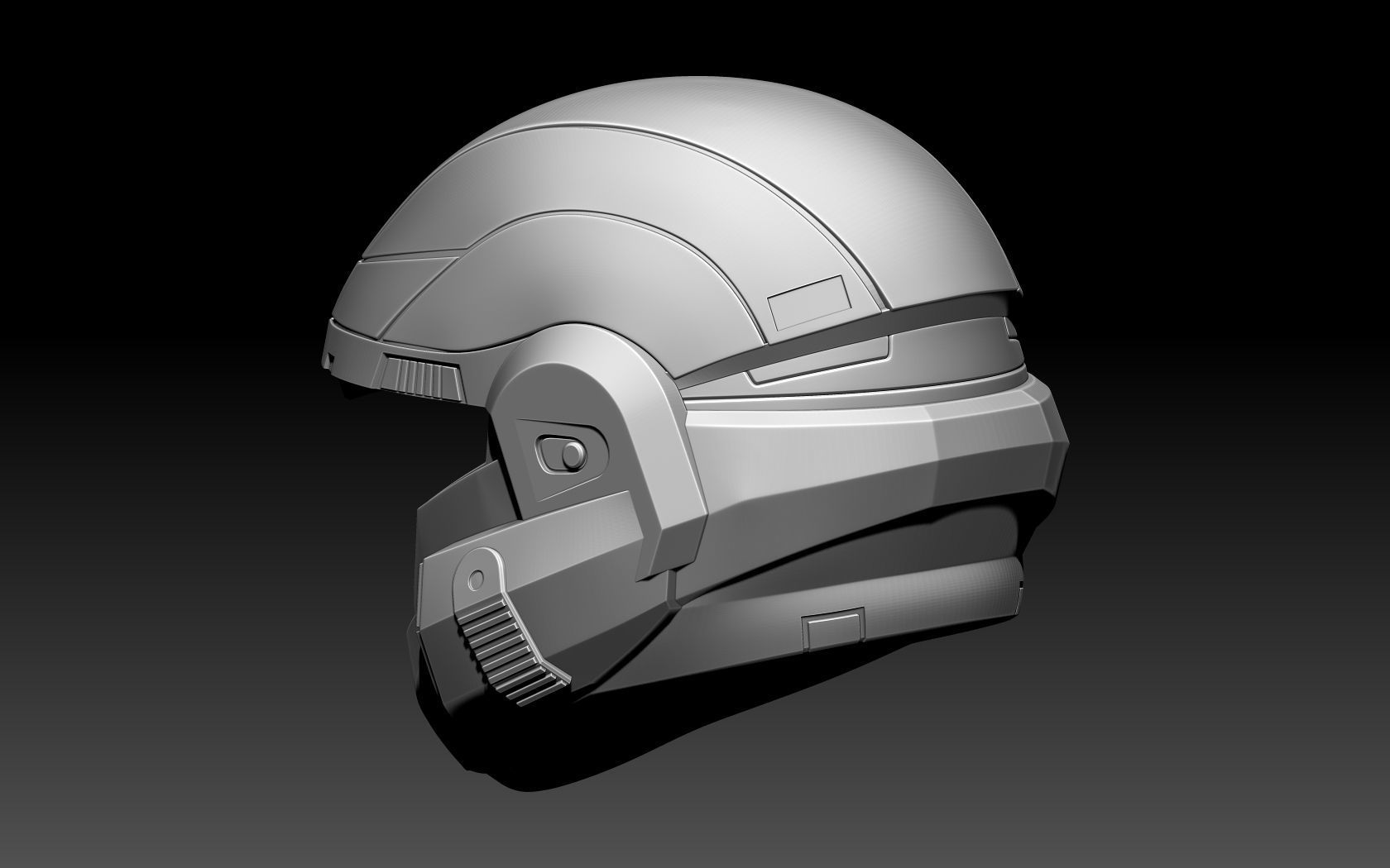 Halo ODST Helmet 3D print model_20