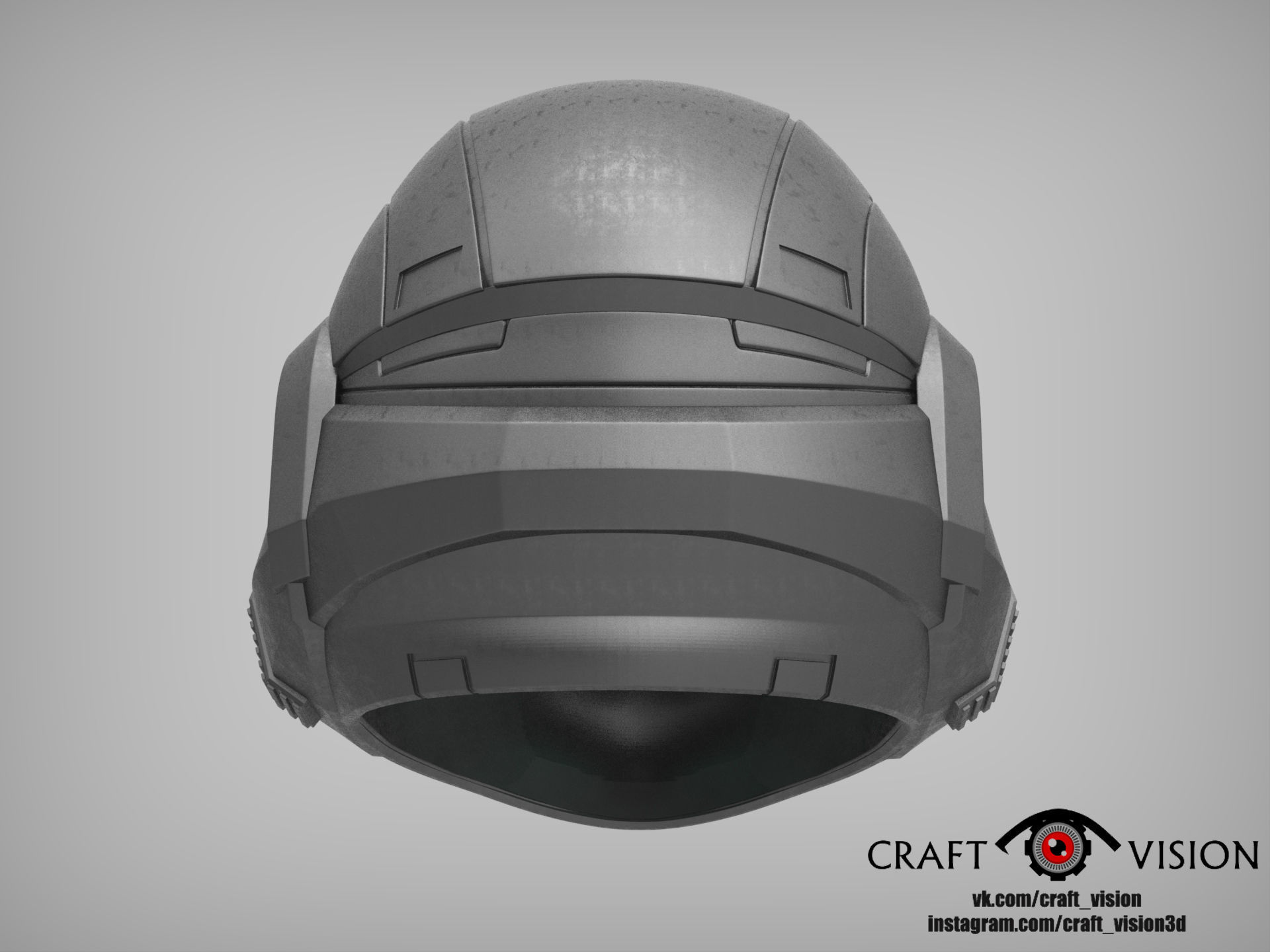 Halo ODST Helmet 3D print model_6