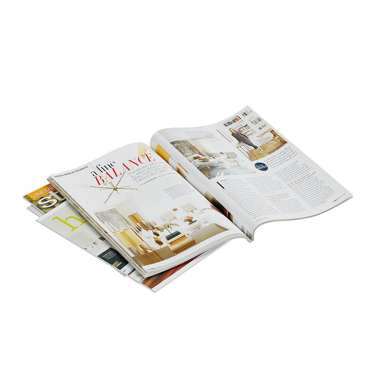 Magazines Stacks BLENDER 3D Model Cycles 3D model_3