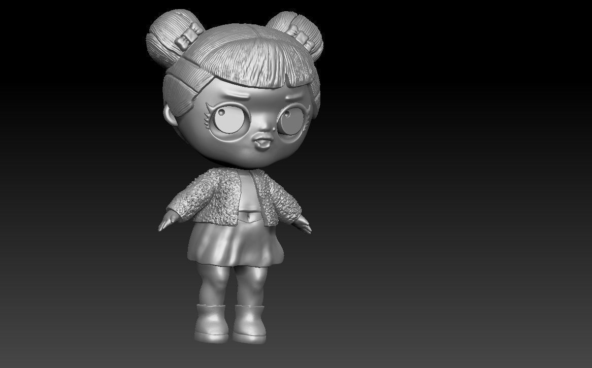 LOL Doll - version 1 3D print model_2