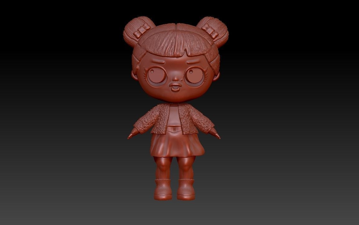 LOL Doll - version 1 3D print model_4
