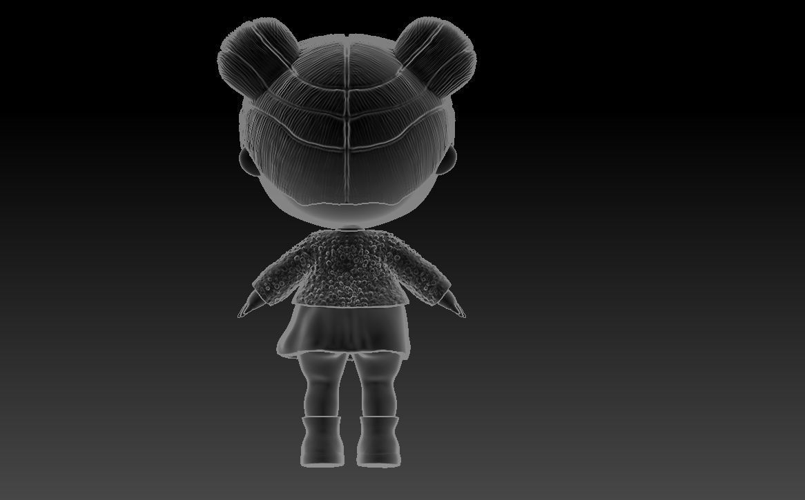 LOL Doll - version 1 3D print model_3