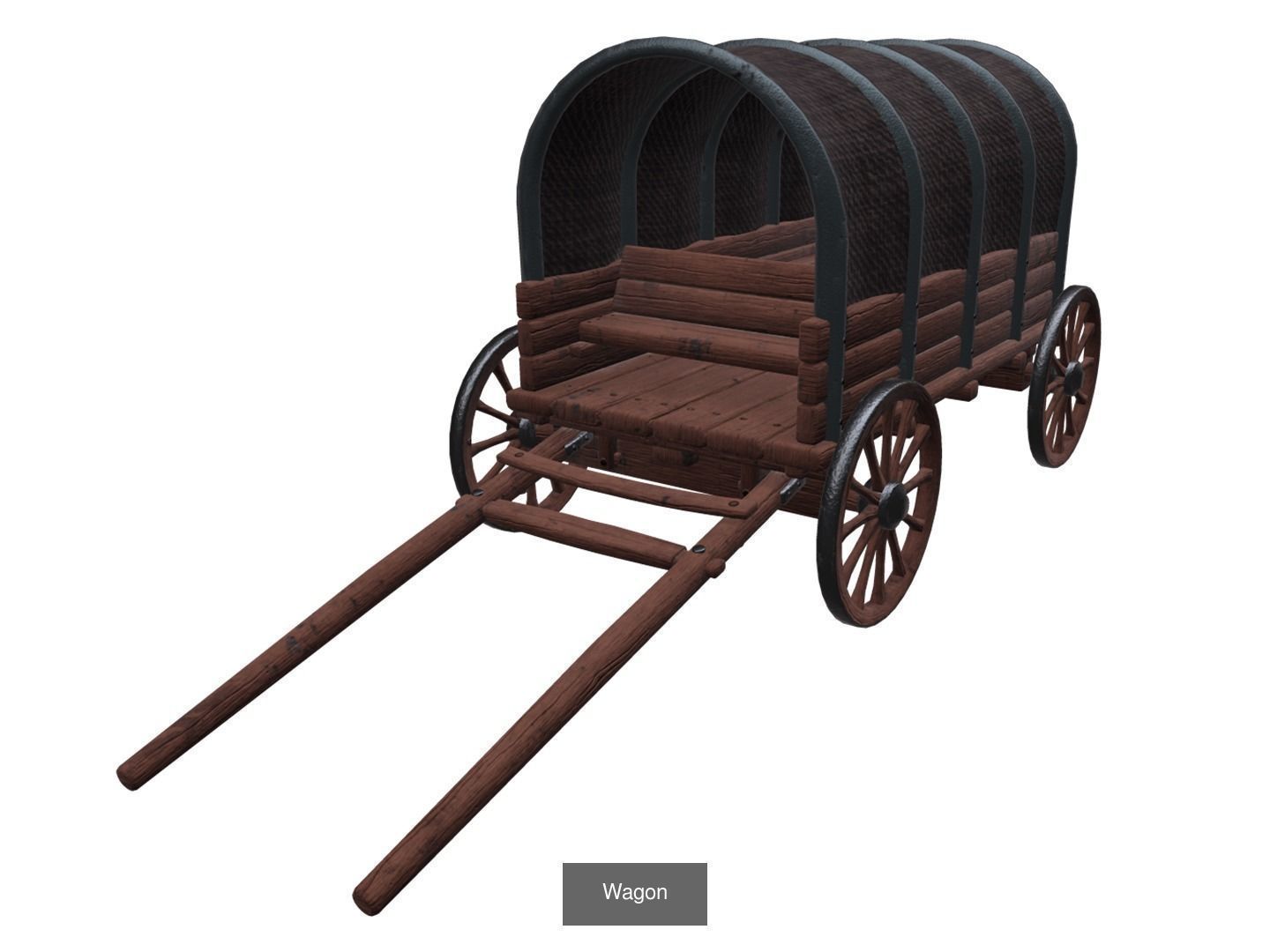 14 Medieval props pack 3D Model Collection_3