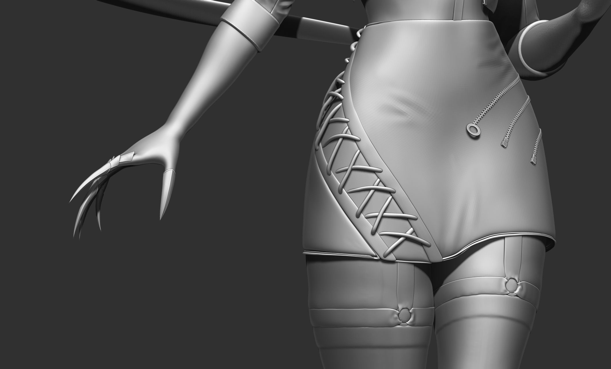 Evelynn from League of legends 3DPrint 3D print model_3