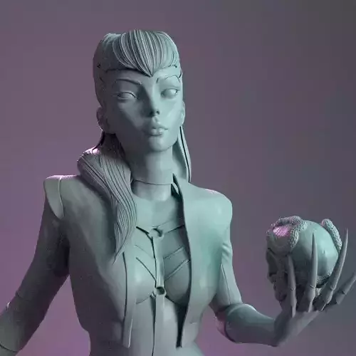 Evelynn from League of legends 3DPrint 3D print model