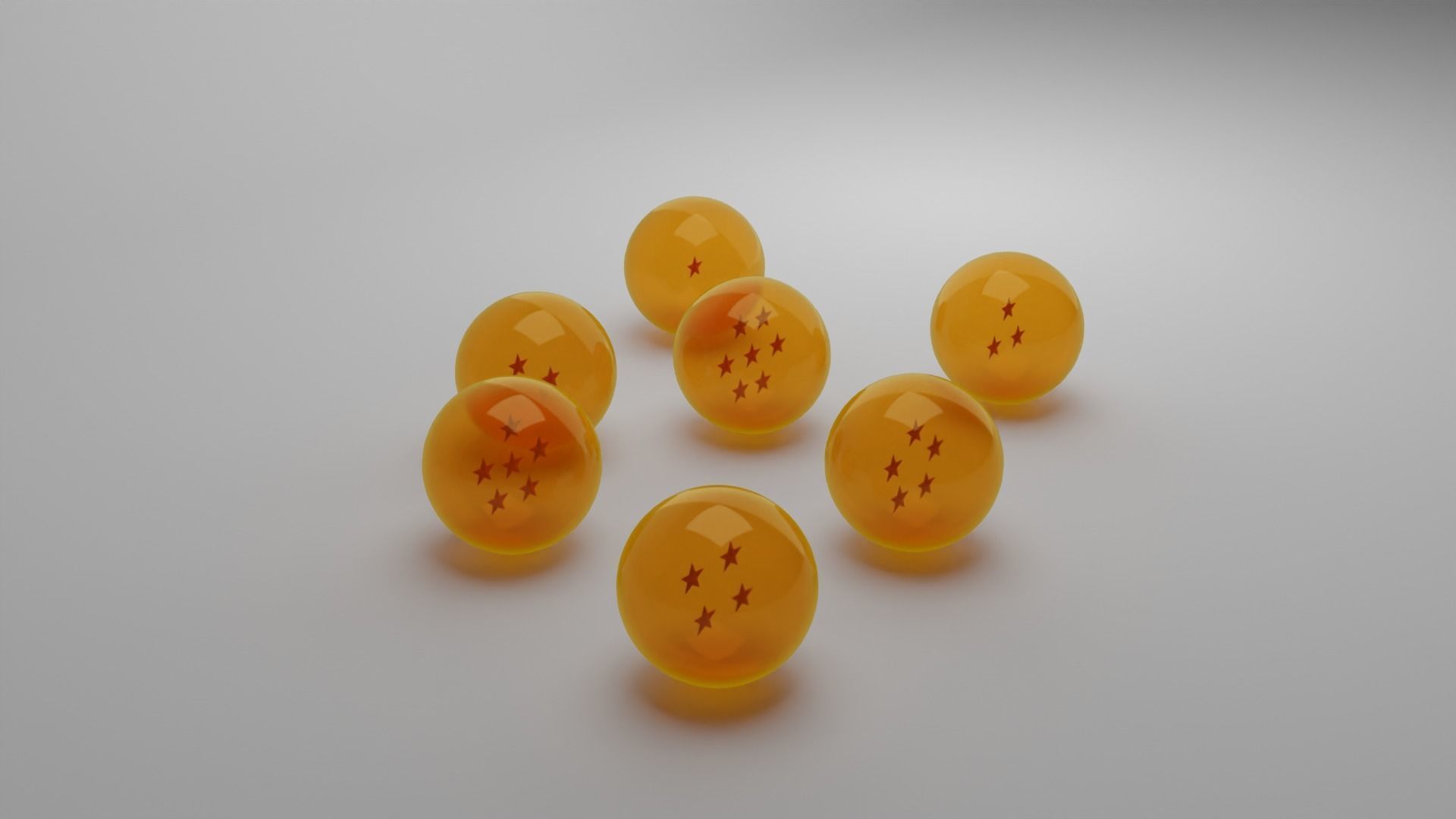 Dragon ball - Stars crystal ball 3D model_1