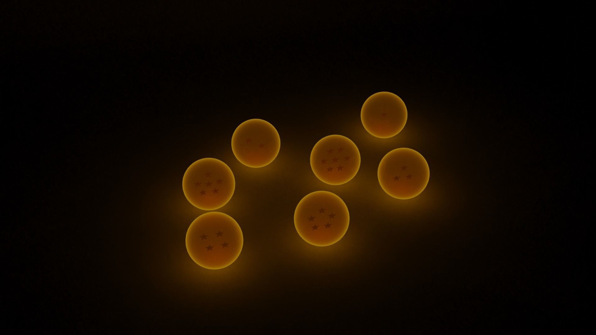 Dragon ball - Stars crystal ball 3D model_6