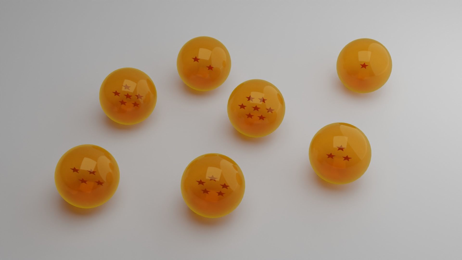 Dragon ball - Stars crystal ball 3D model_3