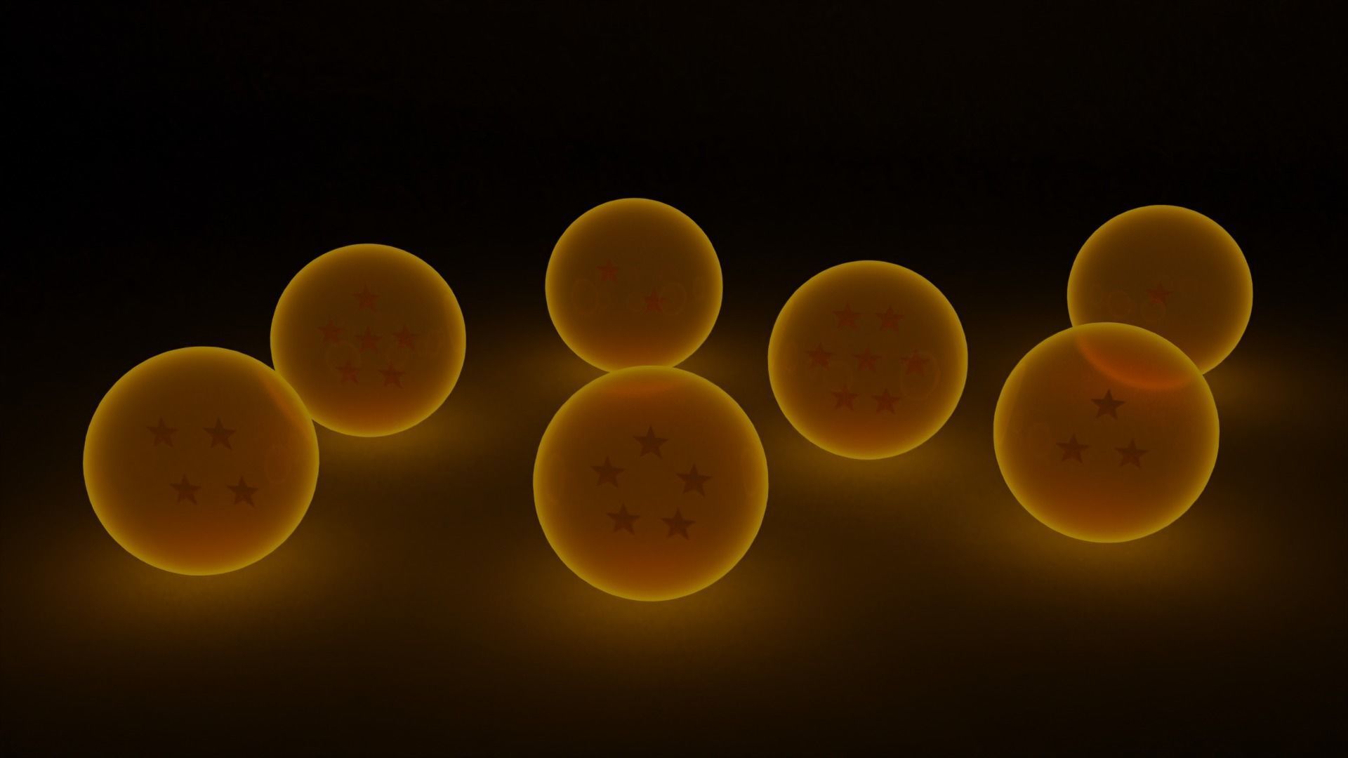 Dragon ball - Stars crystal ball 3D model_5