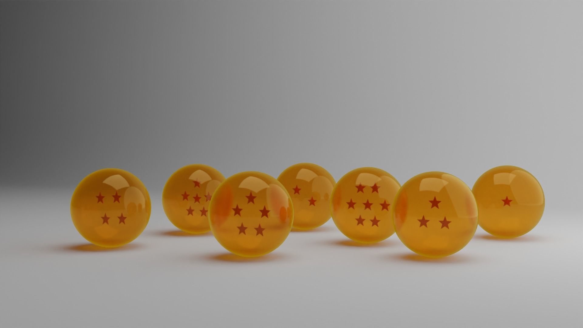 Dragon ball - Stars crystal ball 3D model_4