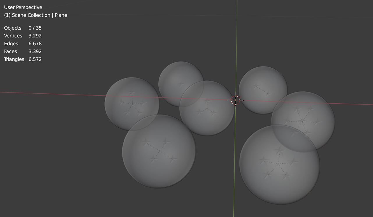 Dragon ball - Stars crystal ball 3D model_7