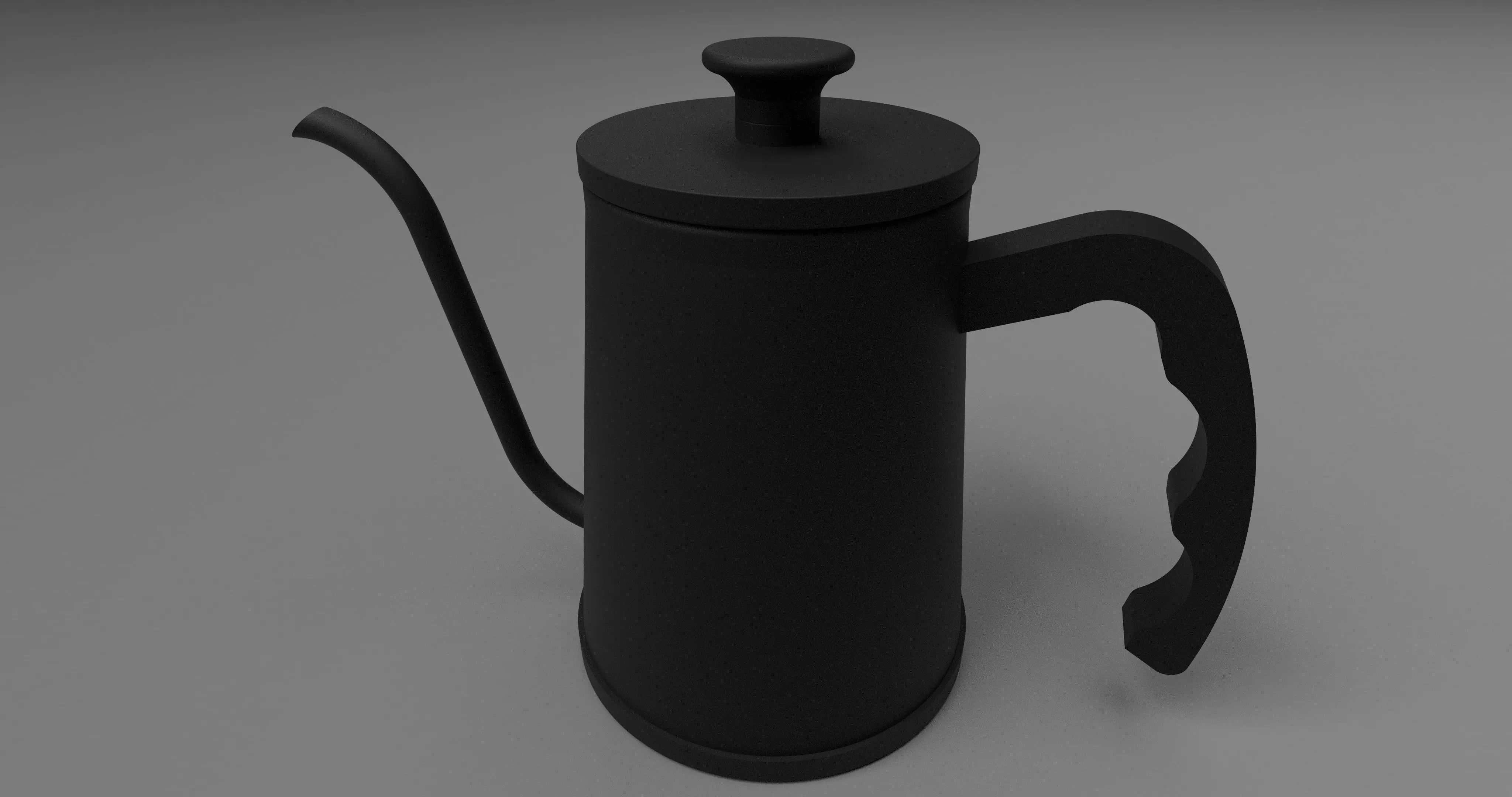 kettle coffee pot Free low-poly 3D model