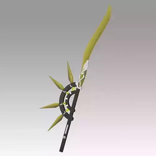 Arknights Thorns Cosplay Weapon Prop replica  3D print model