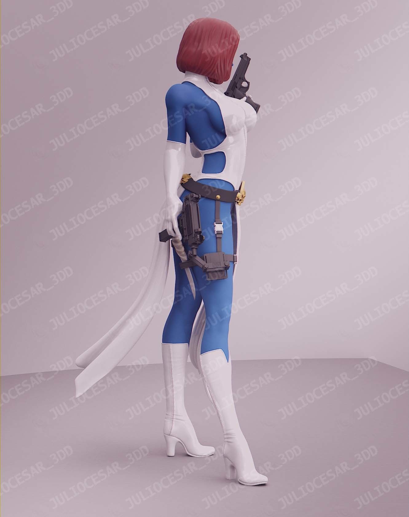 X-men Mystique 3D print model_10