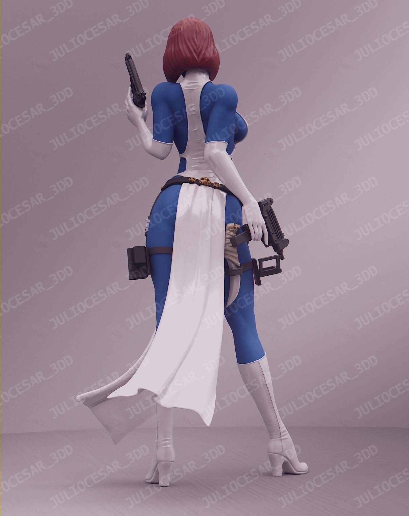 X-men Mystique 3D print model_11