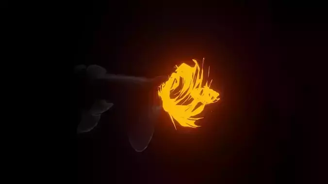 Blaster Bolt Effect Free 3D model
