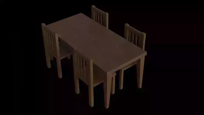 Table and Chair