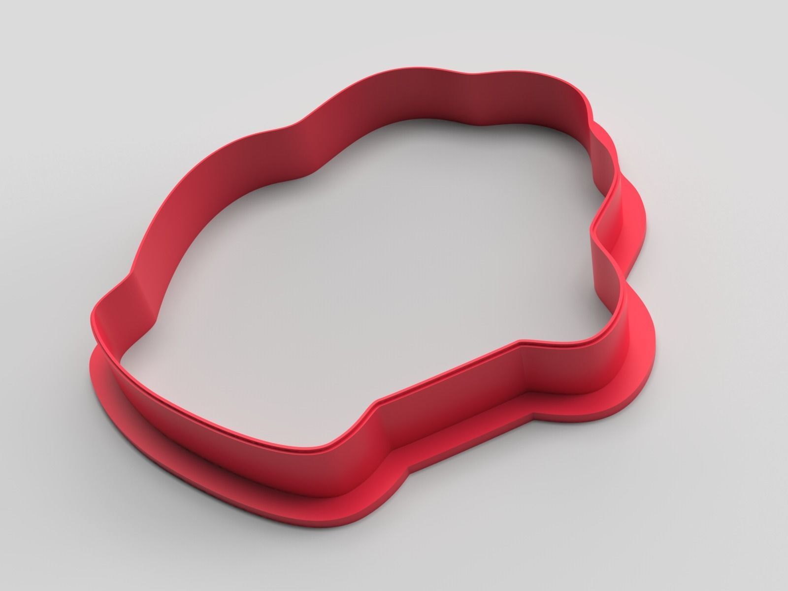 Cookie cutter and stamp - Flowers 3D print model_1