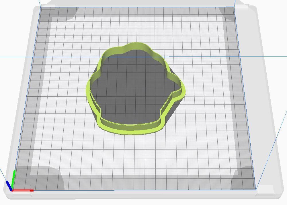 Cookie cutter and stamp - Flowers 3D print model_7