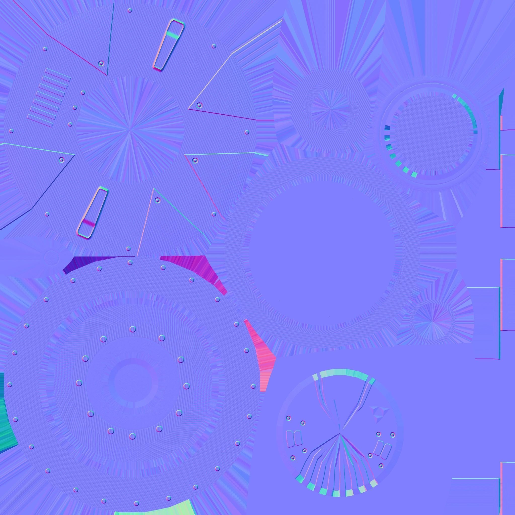 Spaceship UFO B2 - Black - Alien SciFi Vehicle Low-poly 3D model_19