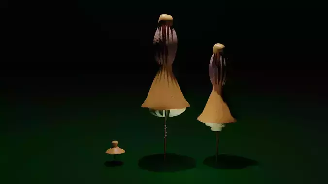 MashMashrooms flower on stick