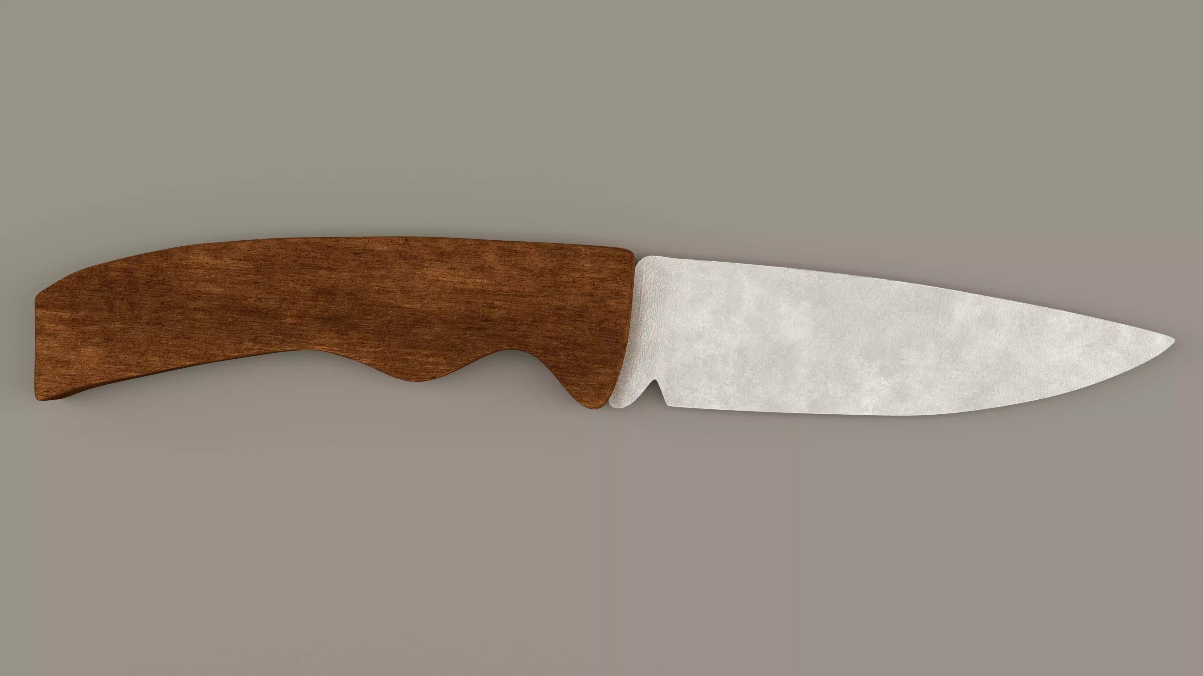 combat knife Maya 2022 3ds Max 2022 and Autodesk FBX game ready Free low-poly 3D model