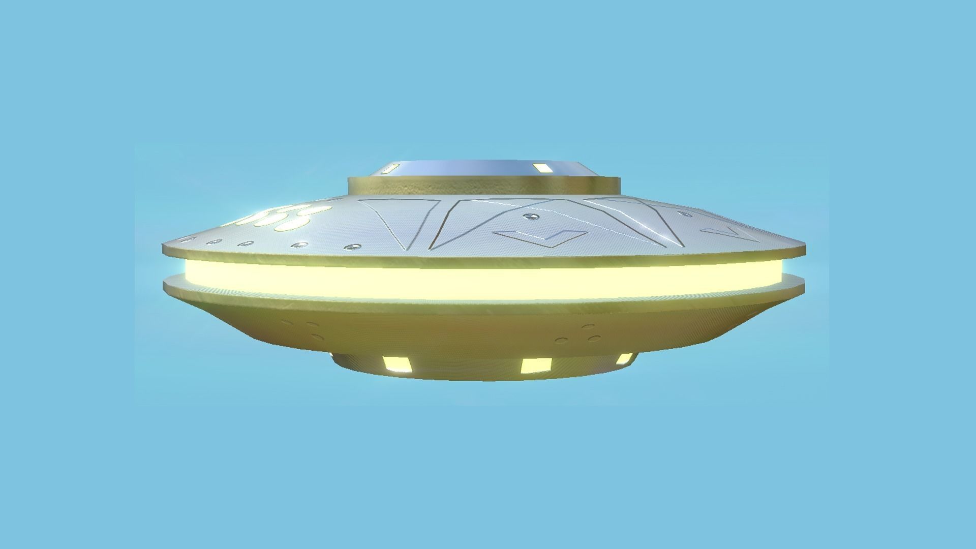 06 Spaceship UFO Collection - Alien SciFi Vehicle _24