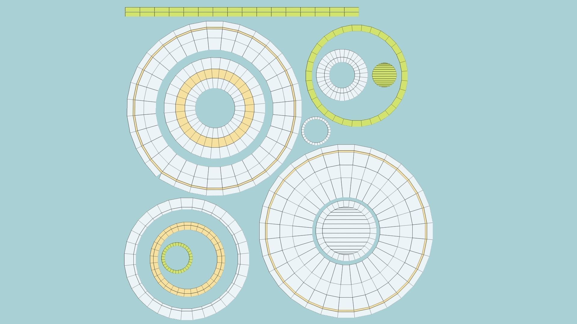 06 Spaceship UFO Collection - Alien SciFi Vehicle _47