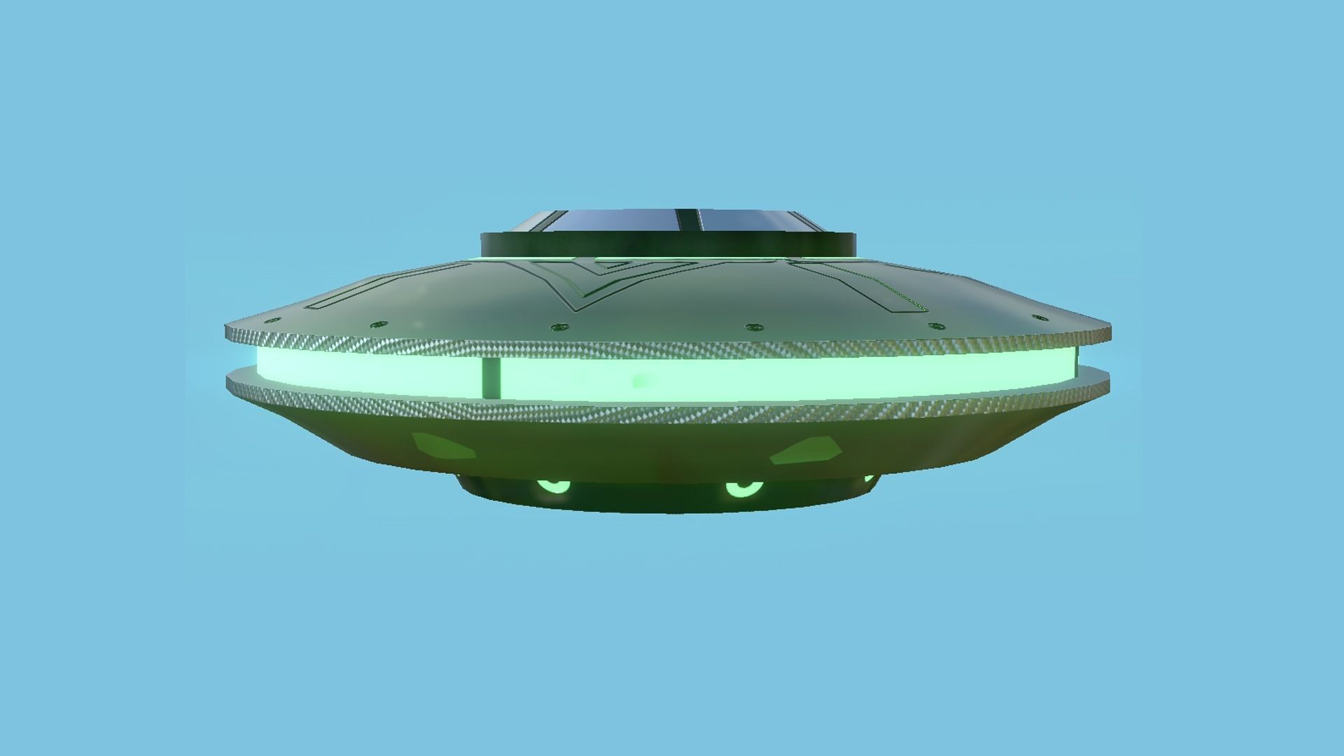 06 Spaceship UFO Collection - Alien SciFi Vehicle _21