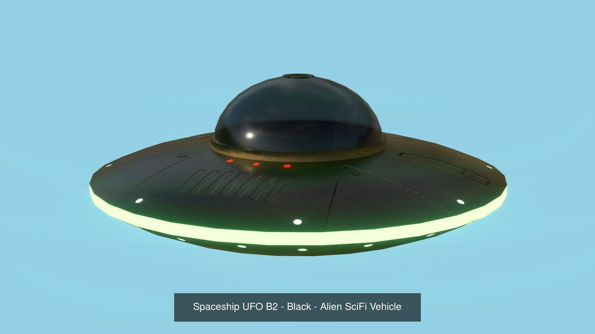 06 Spaceship UFO Collection - Alien SciFi Vehicle _4