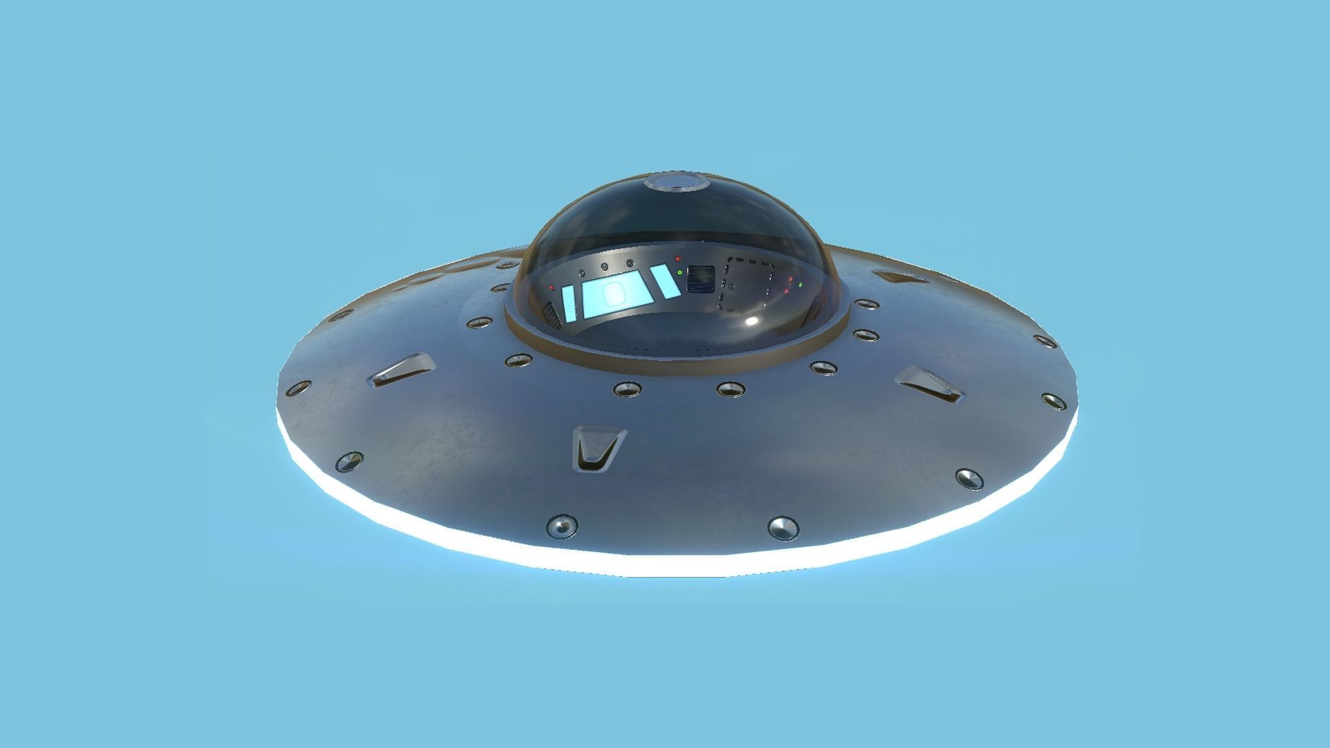 06 Spaceship UFO Collection - Alien SciFi Vehicle _26