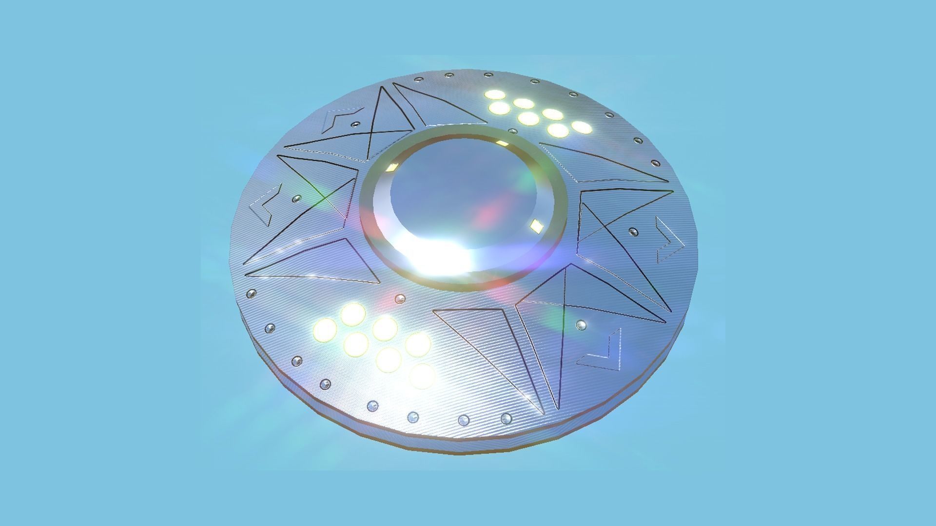 06 Spaceship UFO Collection - Alien SciFi Vehicle _30